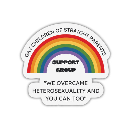 Gay Children of Straight Parents Sticker