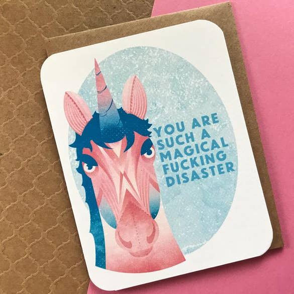 Magical Fucking Disaster Card