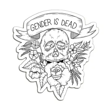 Gender Is Dead Sticker