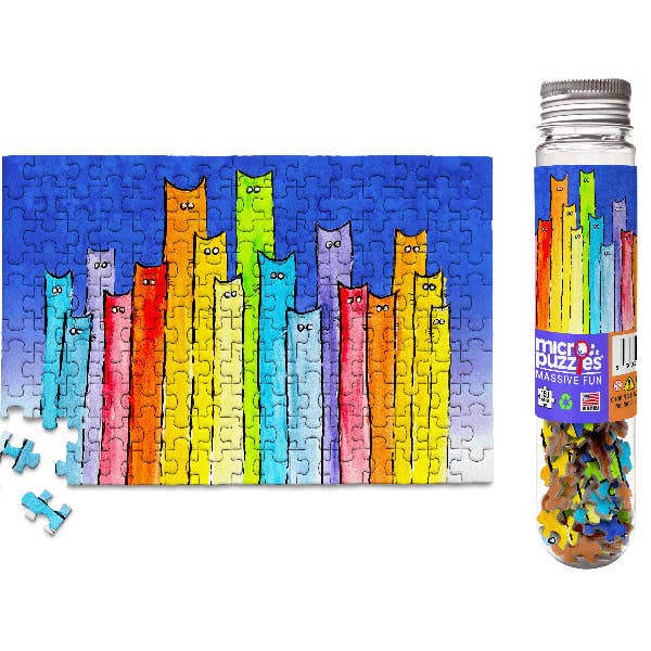 A Pride of Cats Mini Puzzle (150 Pieces)