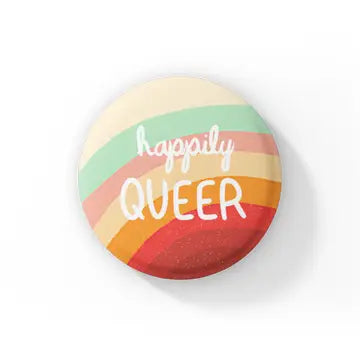 Happily Queer Button
