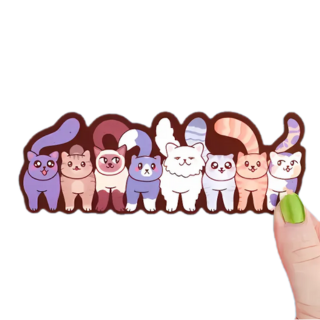 Cute Cat Butts Bookmark