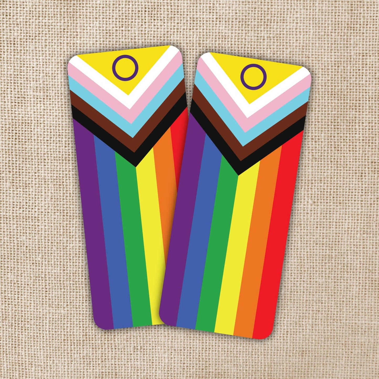 Progressive Pride Bookmark