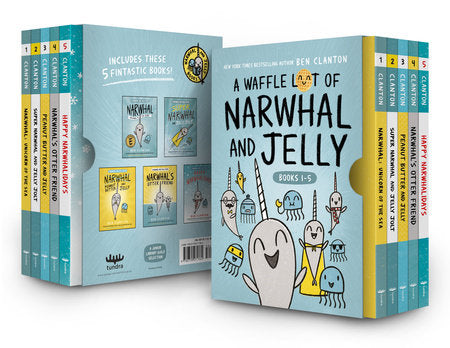 A Waffle Lot of Narwhal and Jelly (Books 1-5 Box Set)