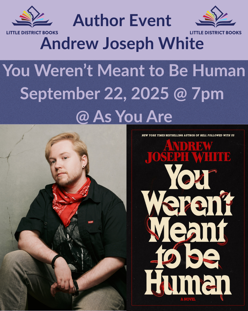 You Weren't Meant to Be Human Author Event