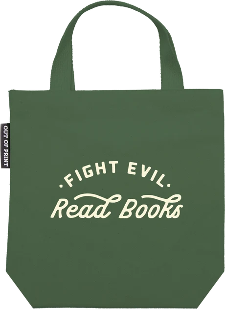 Fight Evil Read Books Mini Tote