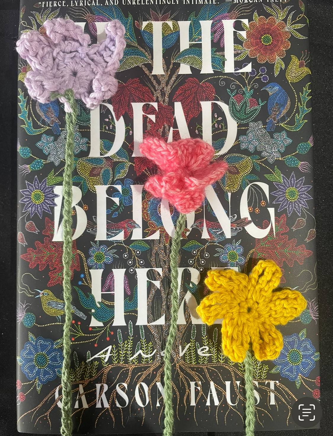Intro to Crochet: Flower Book Marks Class