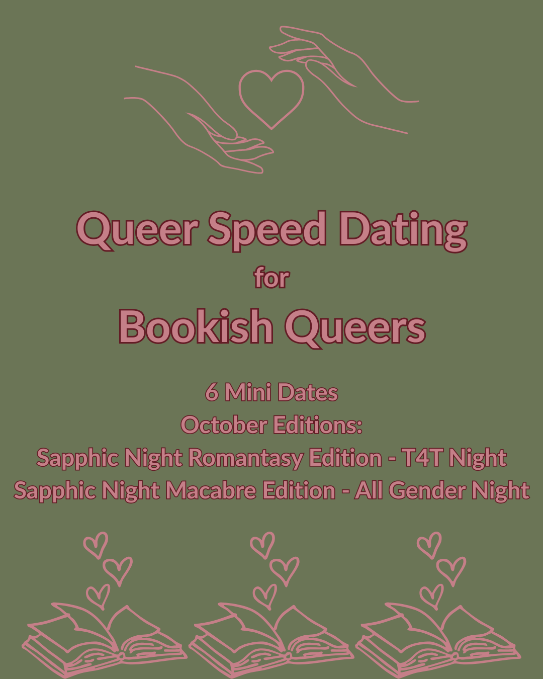 Queer Speed Dating for Bookish Queers