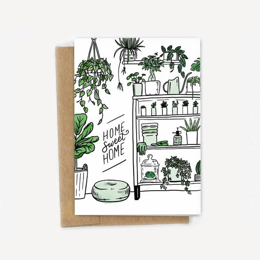 Home Sweet Home Plant Card