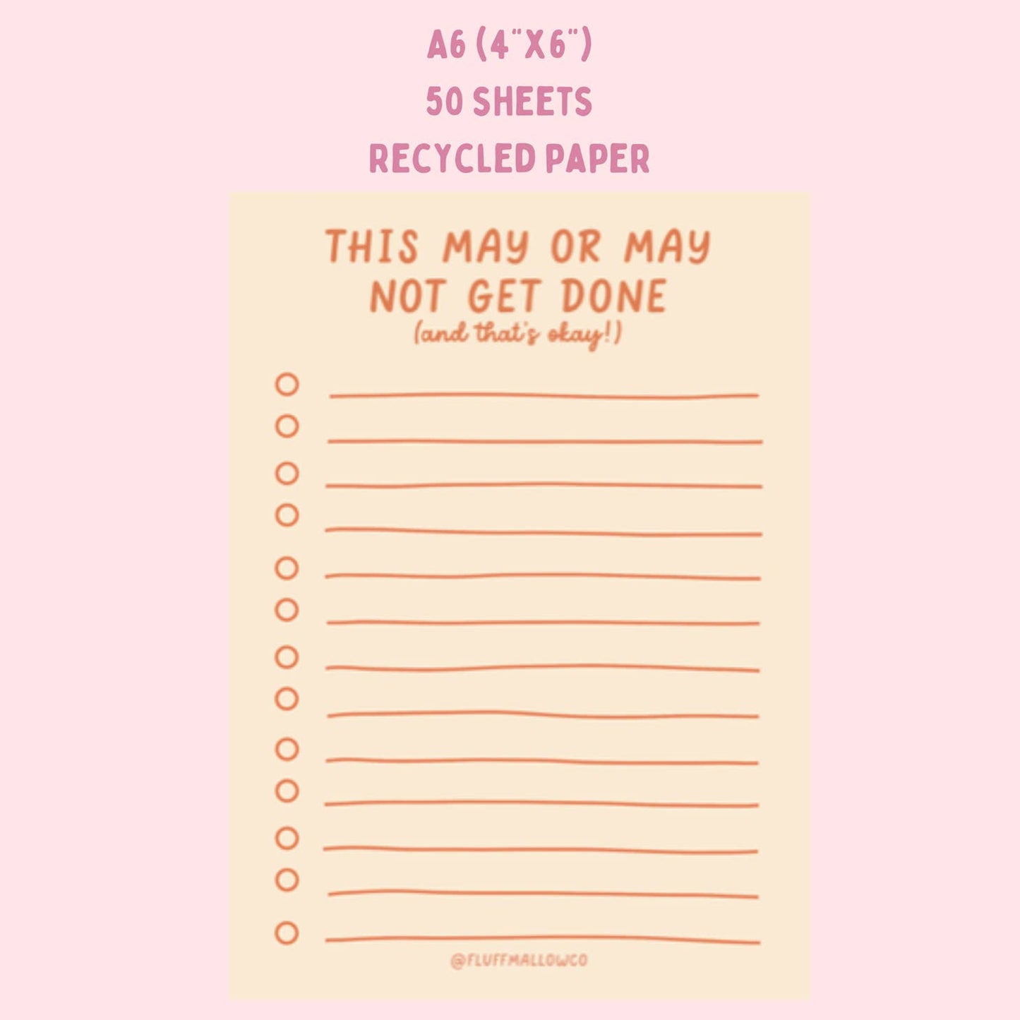 This May or May Not Get Done Notepad