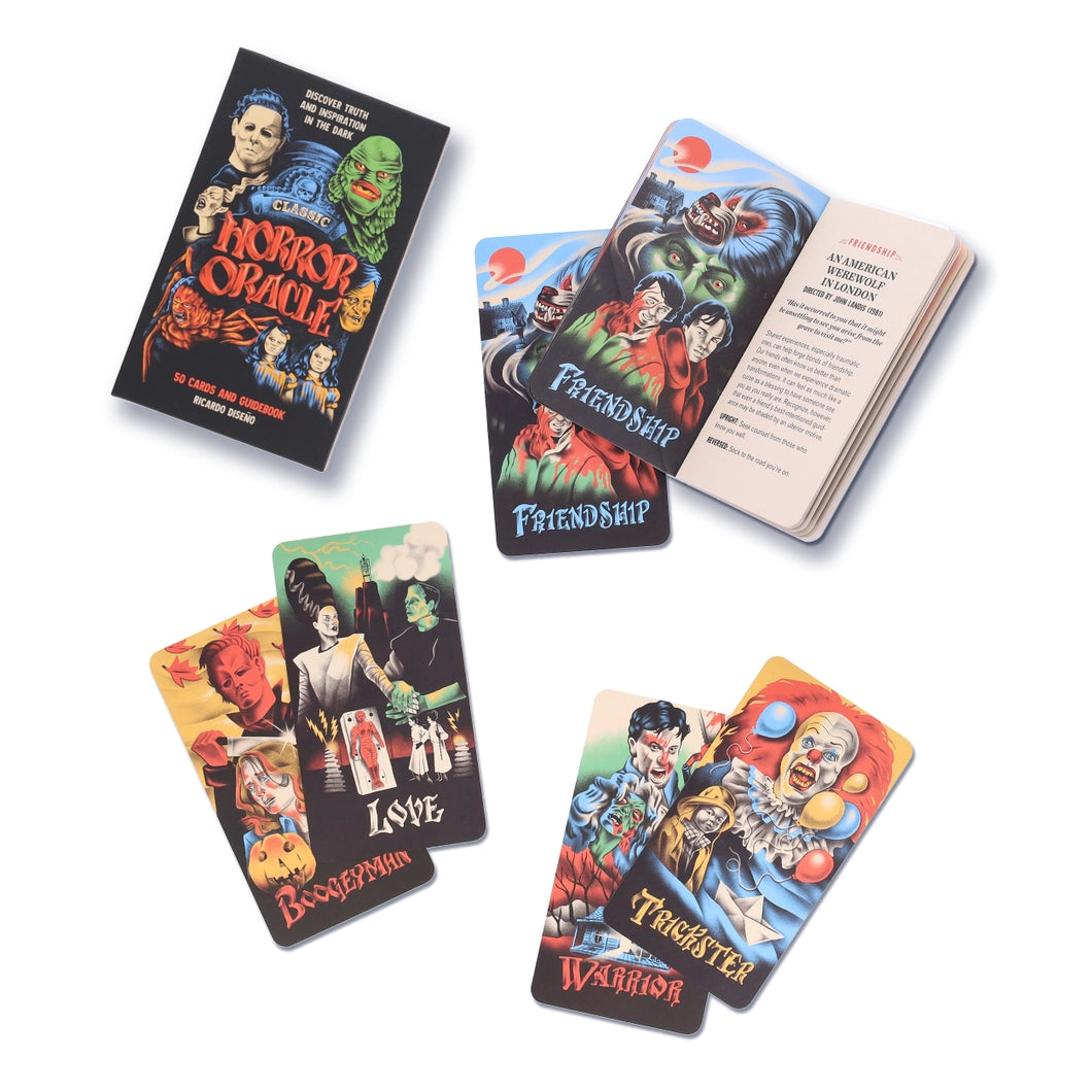 Classic Horror Oracle: 50 Cards and Booklet