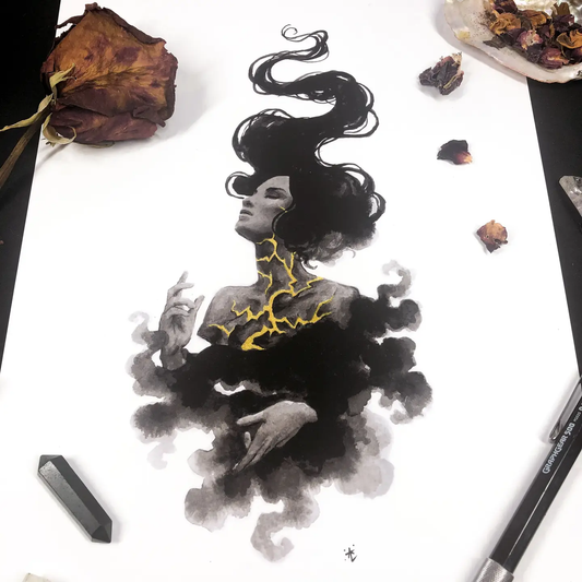 The Never Not Broken Goddess 8x10 Print