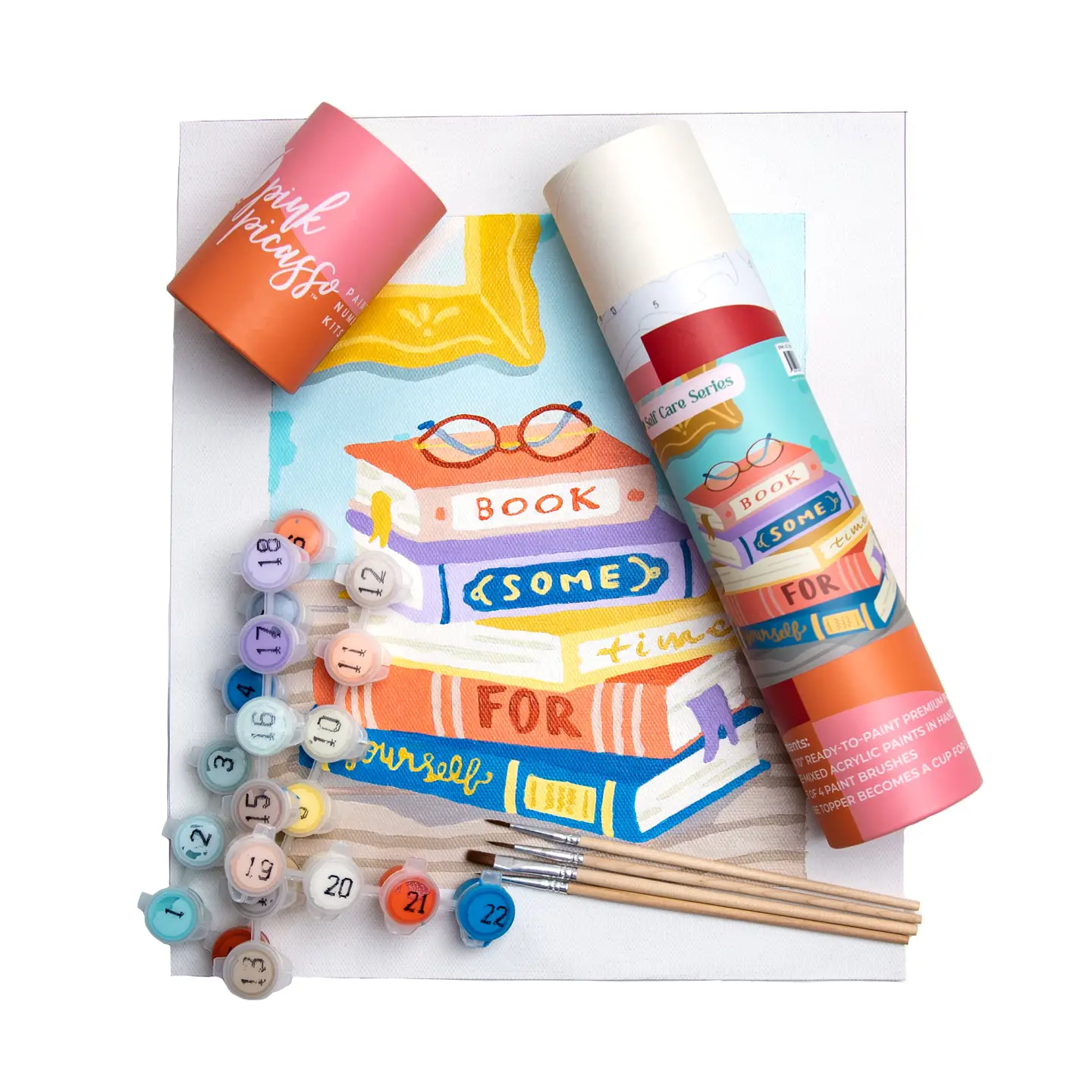 "Book Some Time For Yourself" Paint By Numbers Kit