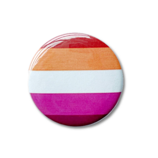 Lesbian Pride Button Pin
