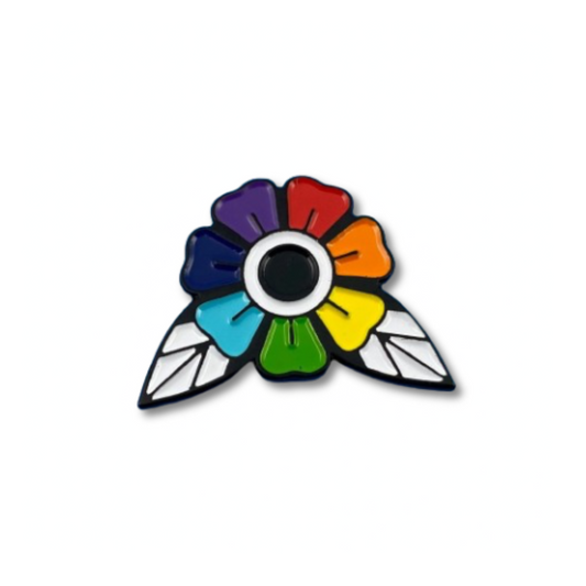 Pride Flower Pin