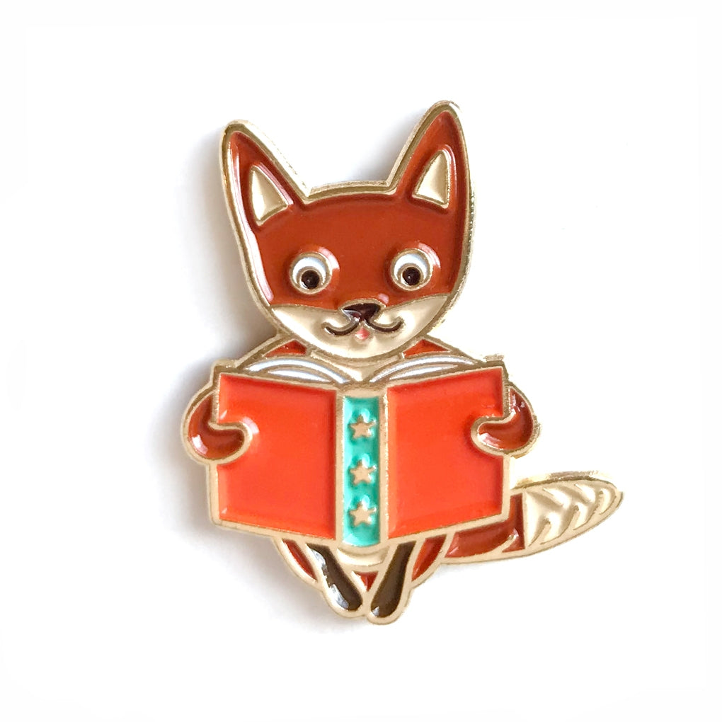 Reading Fox Pin