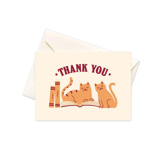 Two Kitties Thank You Notes