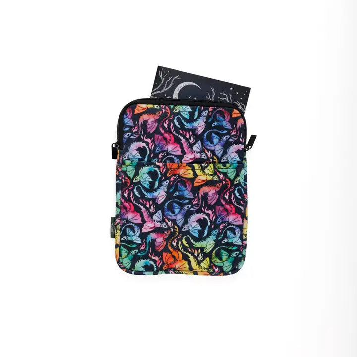 Rainbow Pride Dragons Book Sleeve