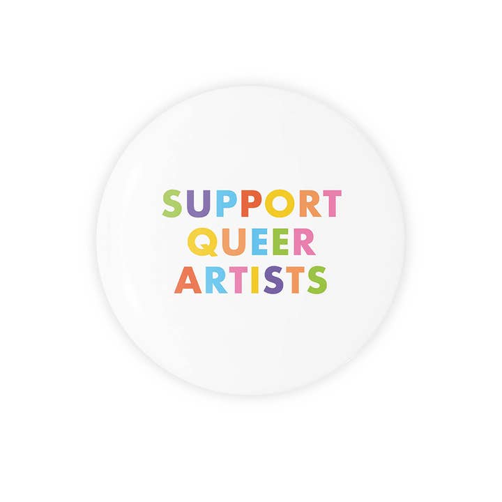 Support Queer Artists Button