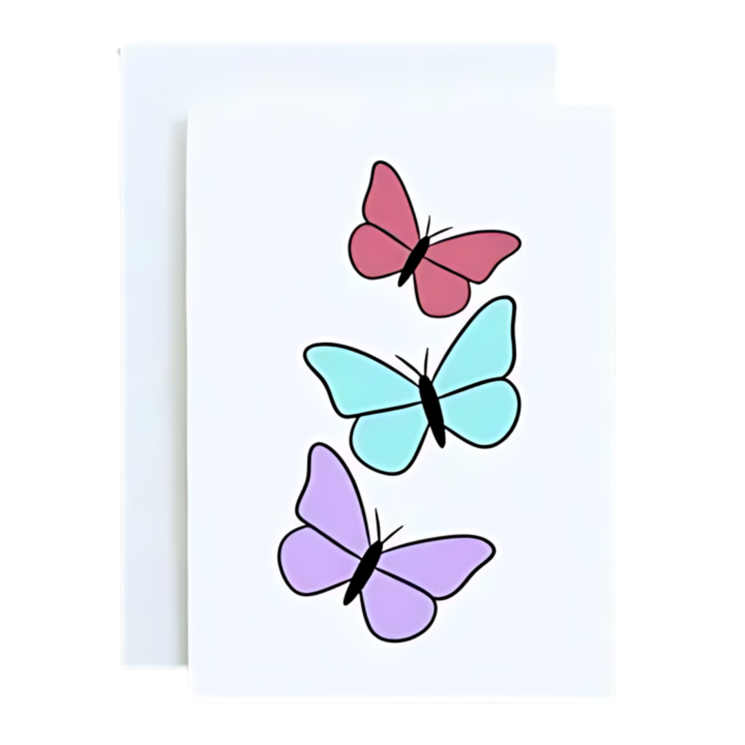 Butterflies Card