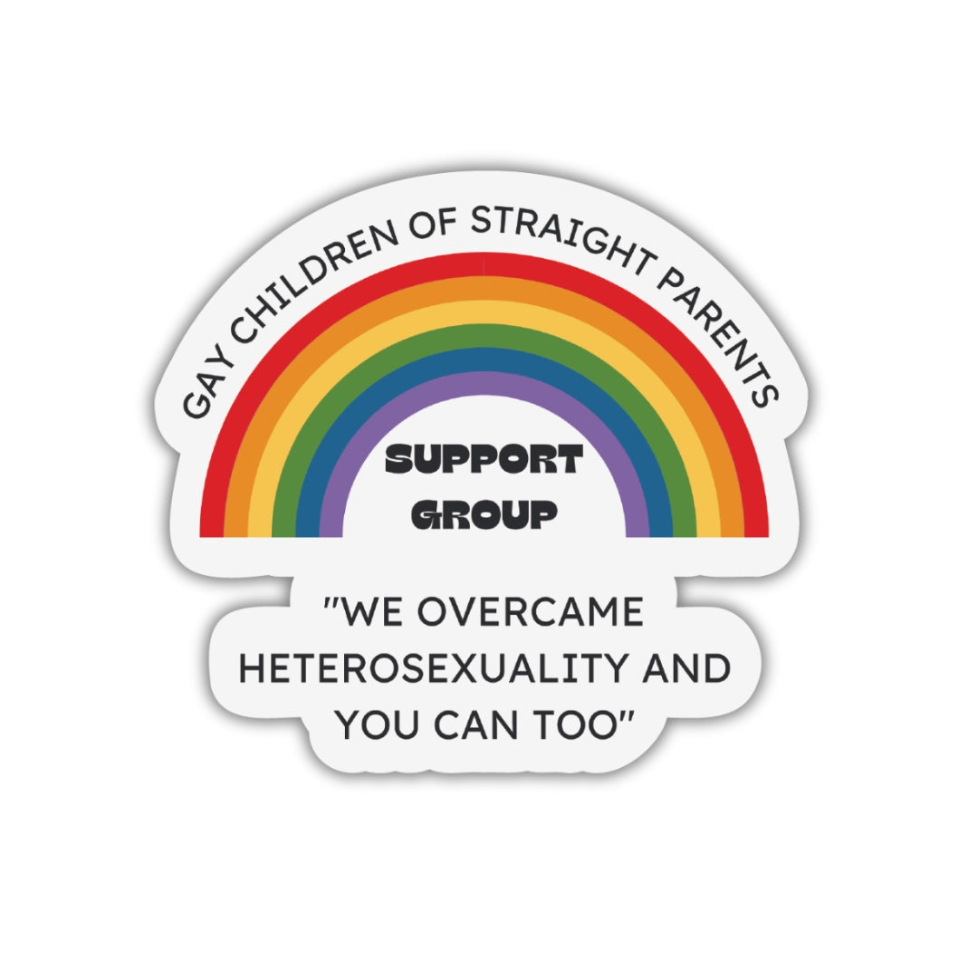 Gay Children of Straight Parents Sticker