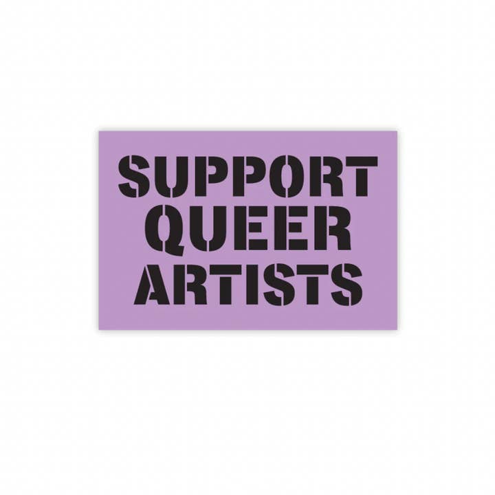 Support Queer Artists Sticker