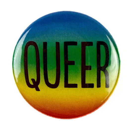 Queer Rainbow Button