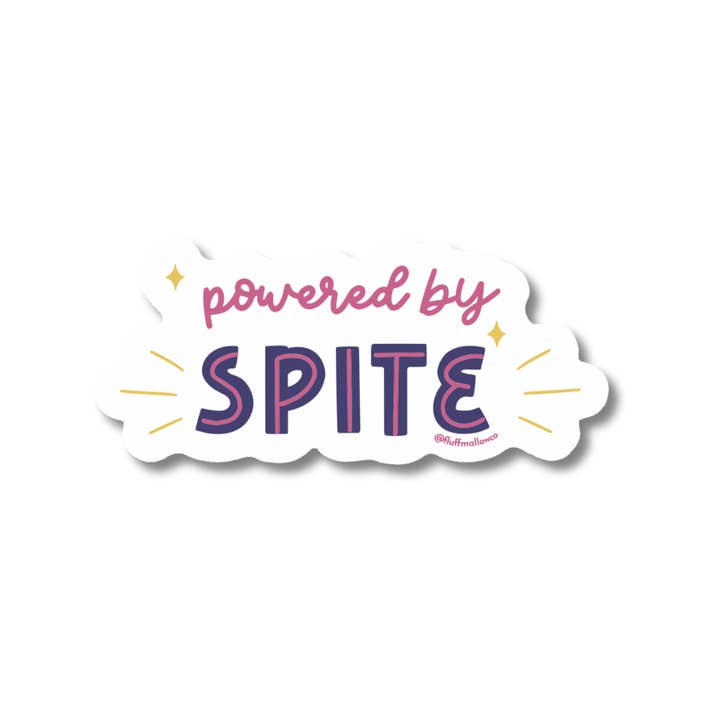 Powered by Spite Sticker – Little District Books
