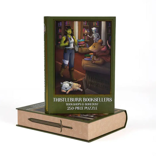 Thistleburr Bookshop Bookshops and Bonedust 250 Piece Puzzle