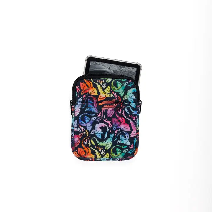 Rainbow Pride Dragons Book Sleeve