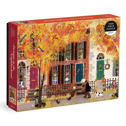 Autumn in the Neighborhood 1000 pc puzzle