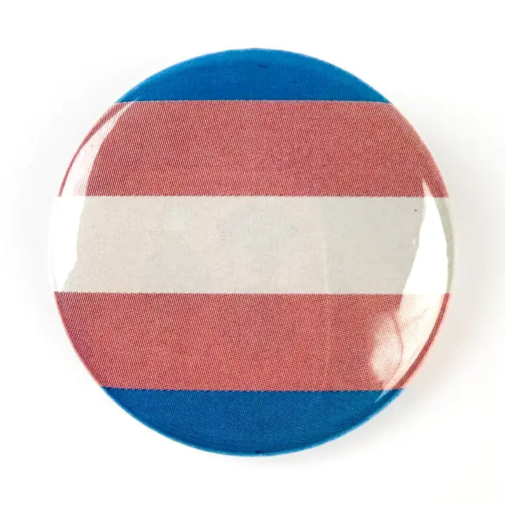 Trans Pride Flag Button
