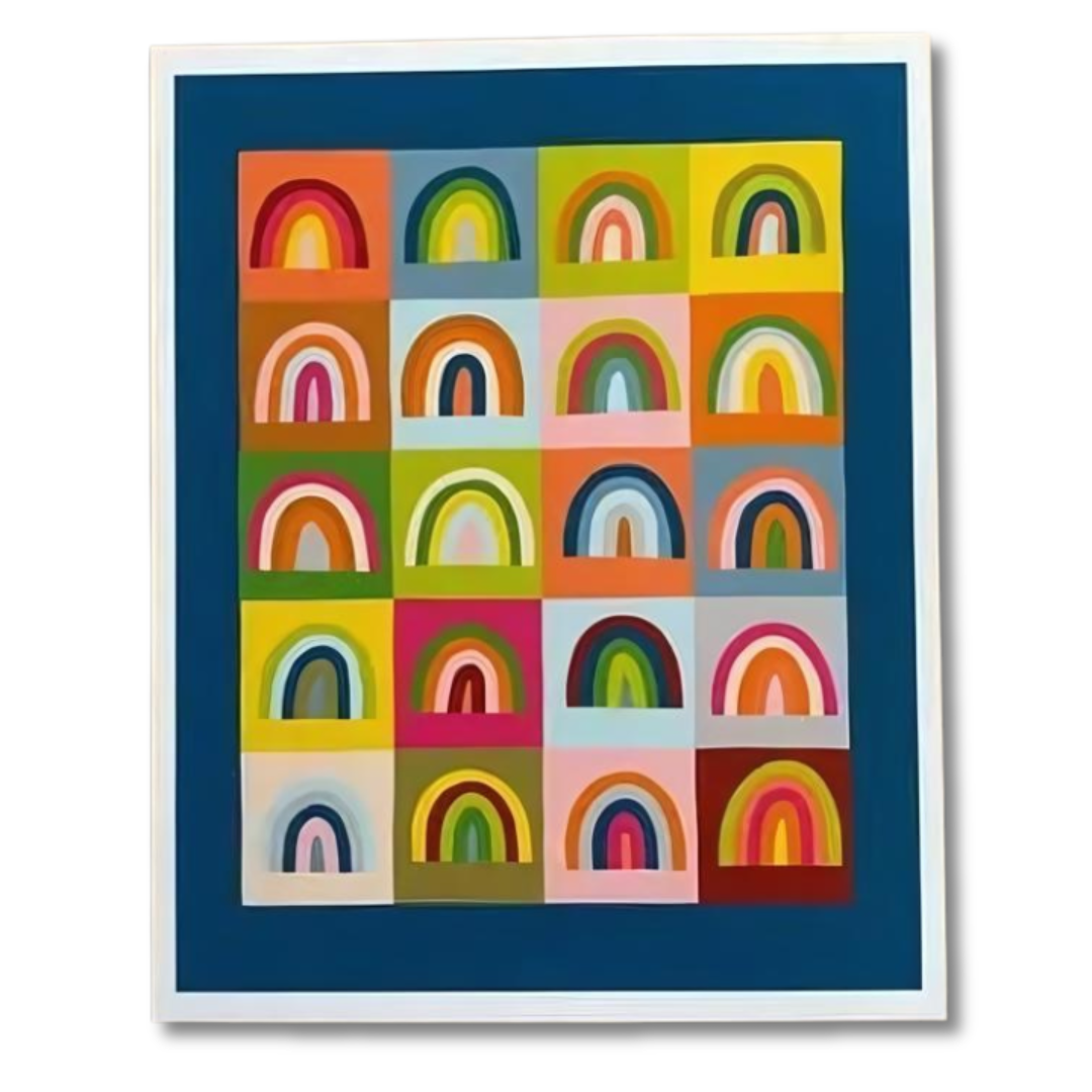 Quilt of Rainbows Print