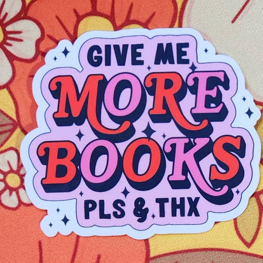 More Books Sticker