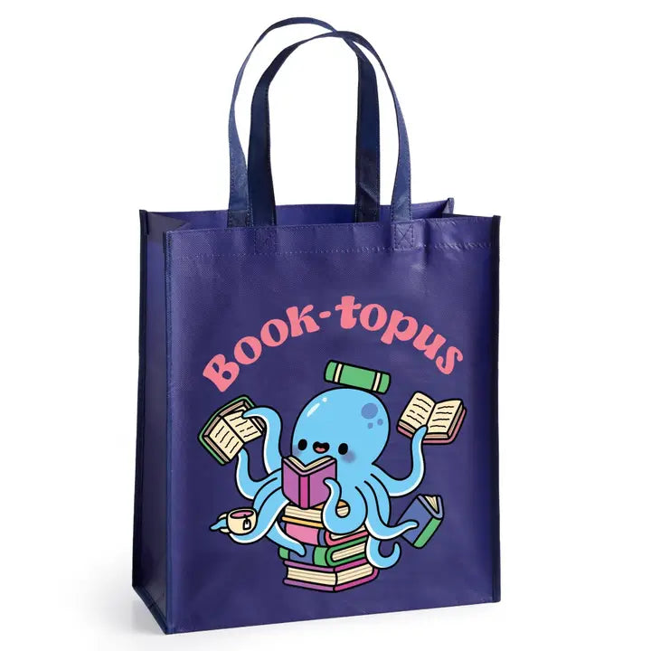 Book-topus Octopus Tote Bag
