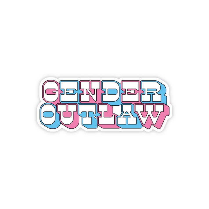 Gender Outlaw - Trans Sticker