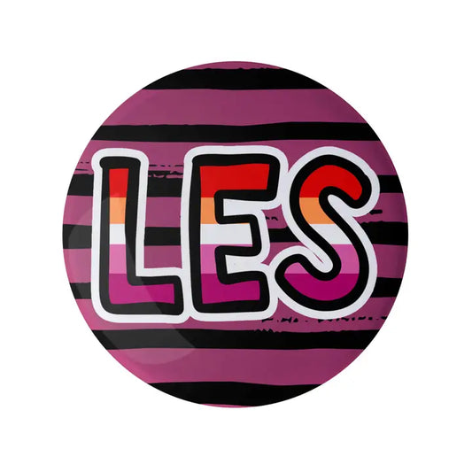 LES Lesbian Button