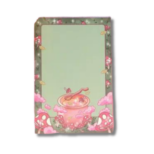 Mushroom Cottagecore Notepad