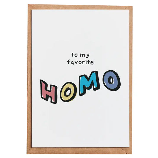 Fav Homo Card