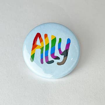 Ally Button Pin