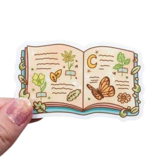 Nature Book Sticker
