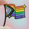 Progress Pride Flag Pin