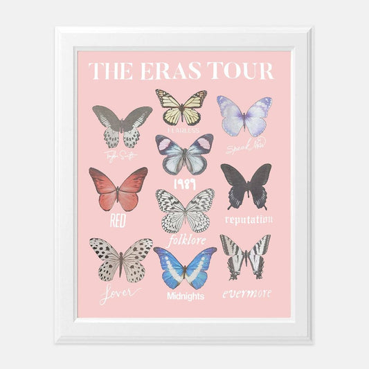 Eras Tour Butterfly Art Print