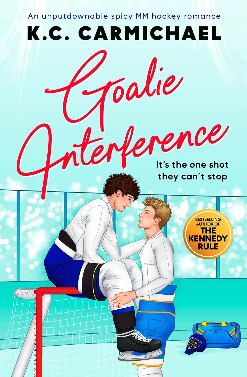 Goalie Interference: An Unputdownable Spicy MM Hockey Romance (On Thin Ice #3)