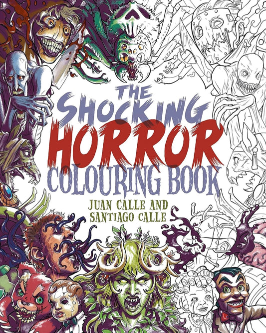 The Shocking Horror Coloring Book