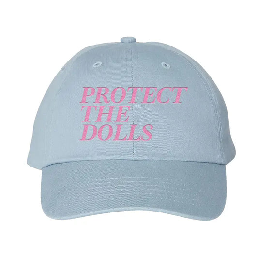 Protect The Dolls Embroidered Hat (Blue)