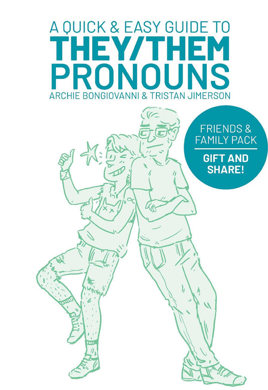 A Quick & Easy Guide to They/Them Pronouns: Friends & Family Pack (5-Volume Set)