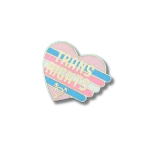 Trans Rights Enamel Pin