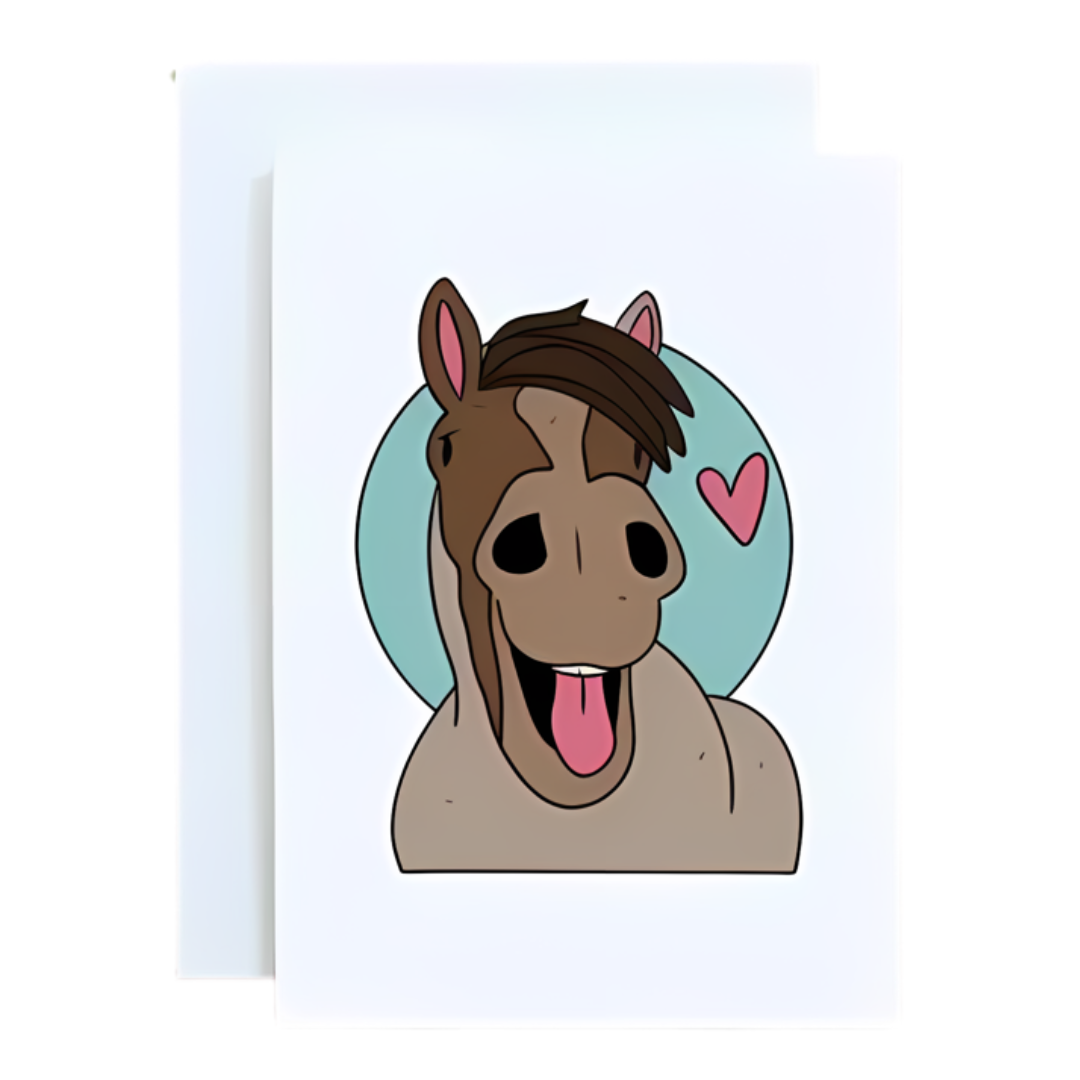 Happy Horse Card