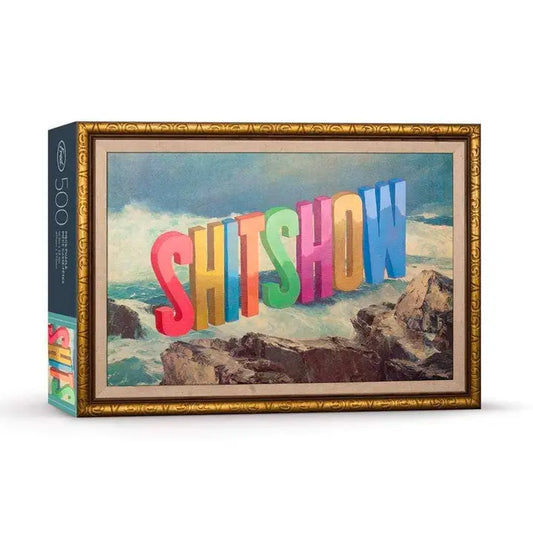 Wayne White Shitshow 500 Piece Puzzle